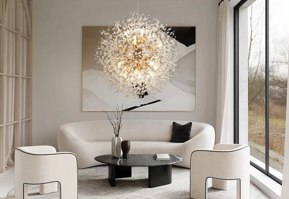 clear globe chandelier