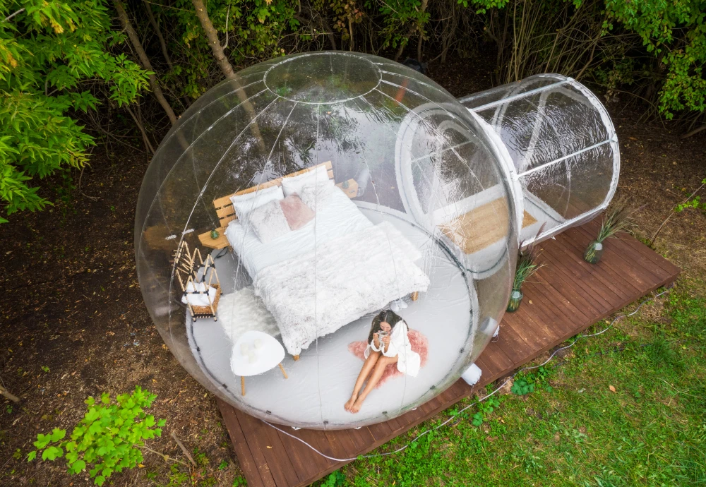 inflatable bubble tent house dome